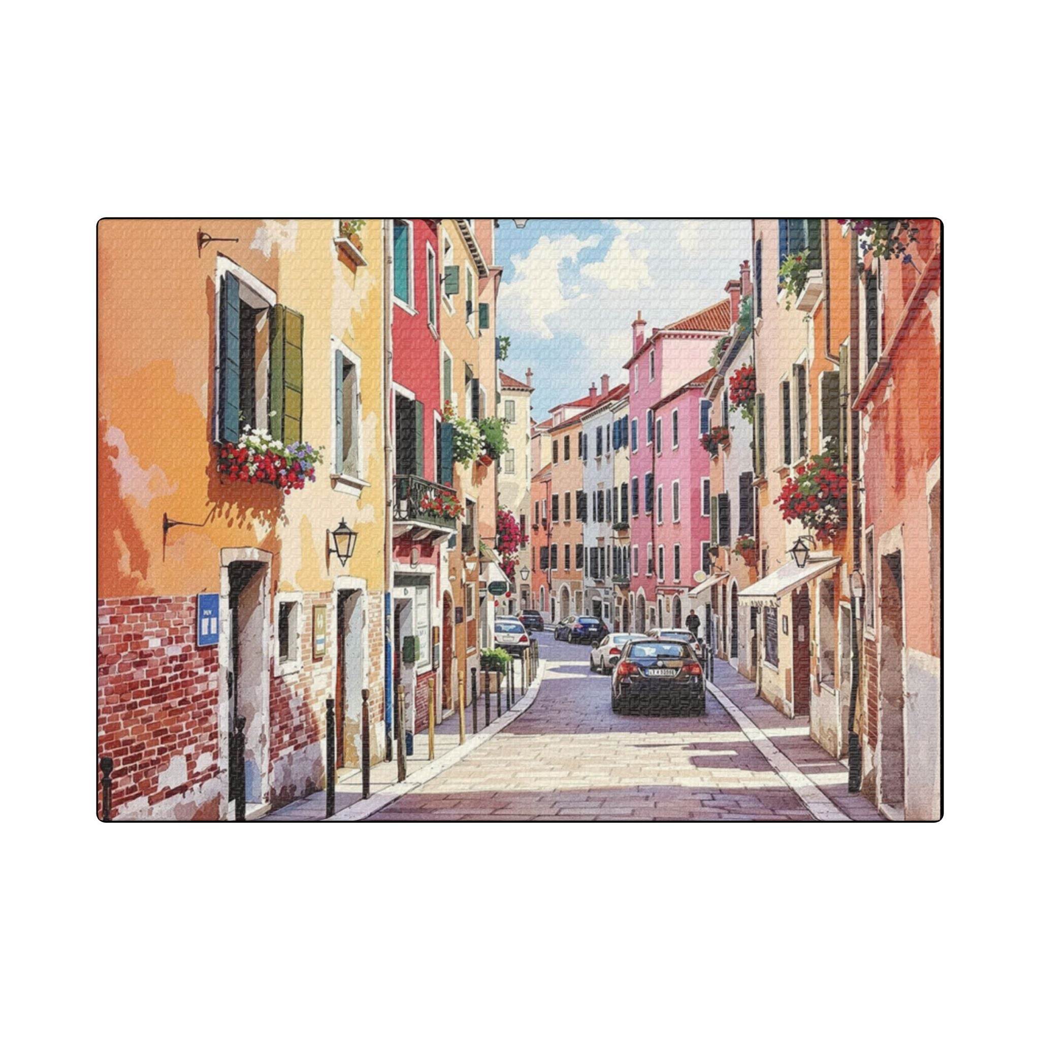 Venice Italy Watercolor Canvas Print for Stunning Home Decor - Rosetta Creative Boutique